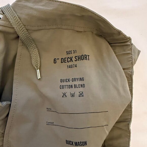 Buck Mason Deck Shorts - Picture 16 of 16